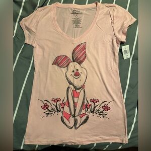 Piglet T-shirt from Disney World NWT light pink